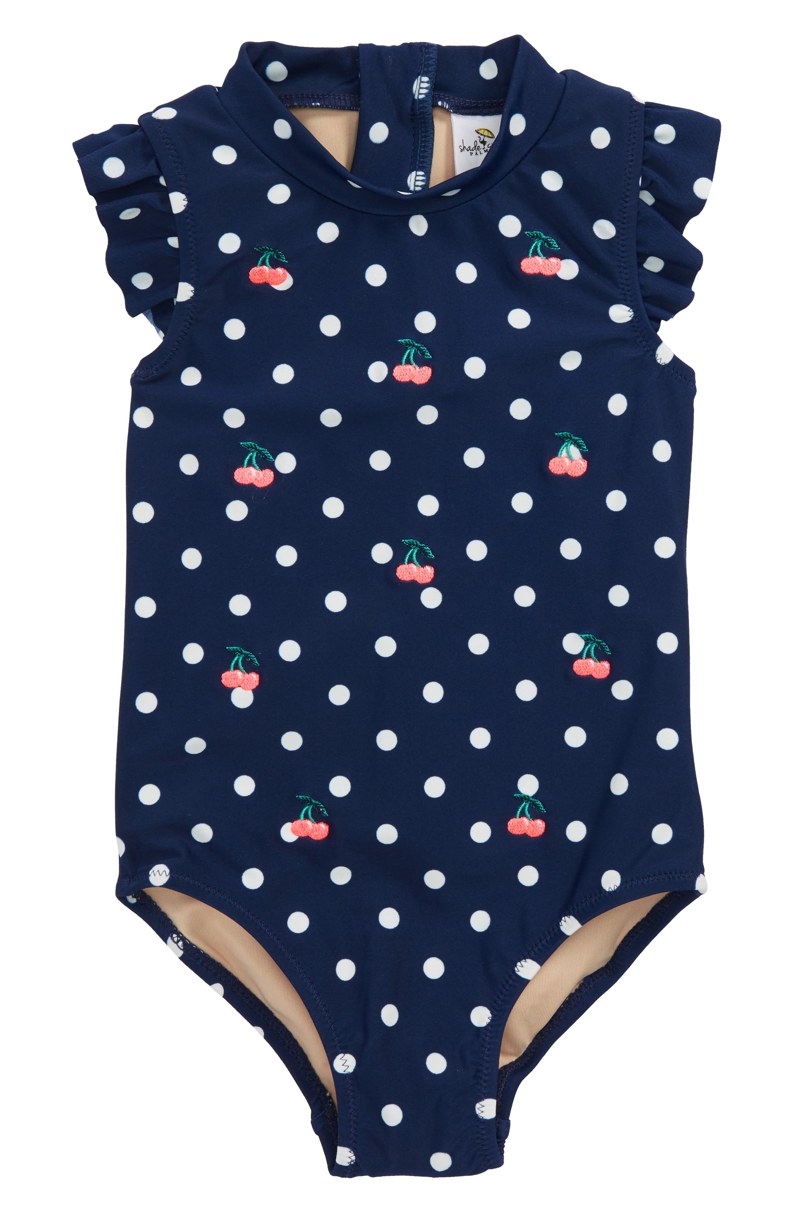 Shade Critters Baby Boys Embroidered Palms Swim Trunks Infant//Toddler
